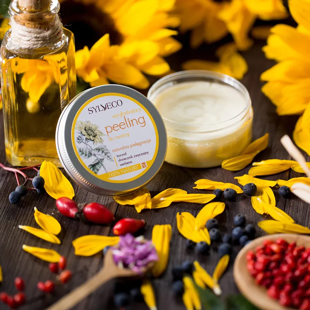 Sylveco udglattende ansigtspeeling korund 85 g