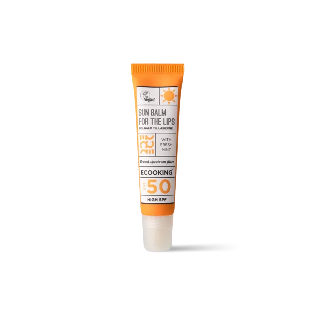 Ecooking Sun Balm læbepomade SPF 50 mint