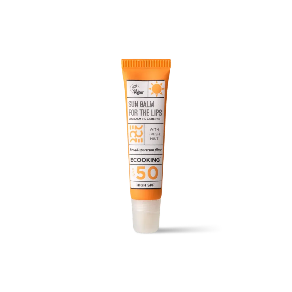 Ecooking Sun Balm læbepomade SPF 50 mint