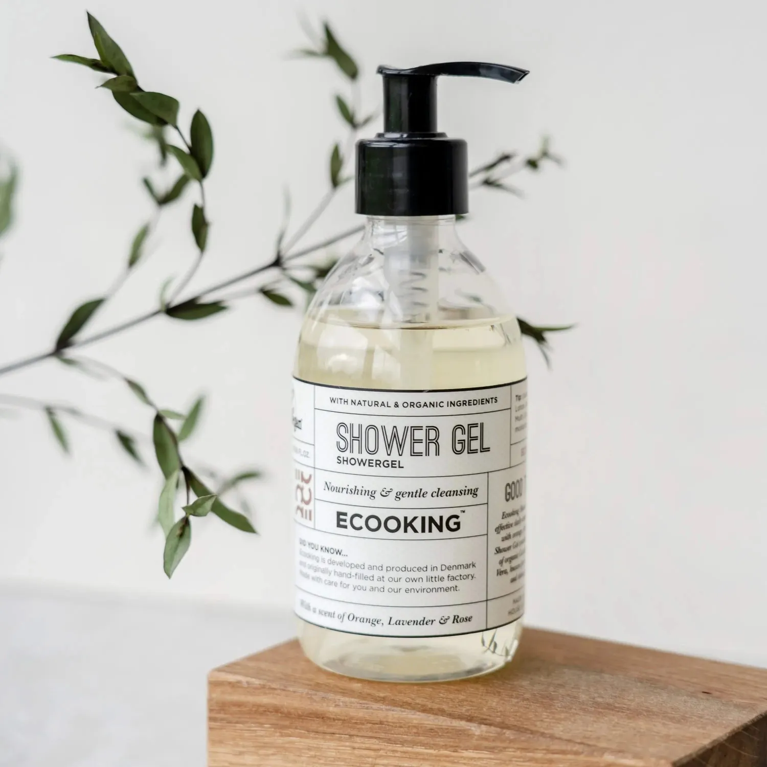Ecooking Shower Gel 300 ml body wash orange lavendel