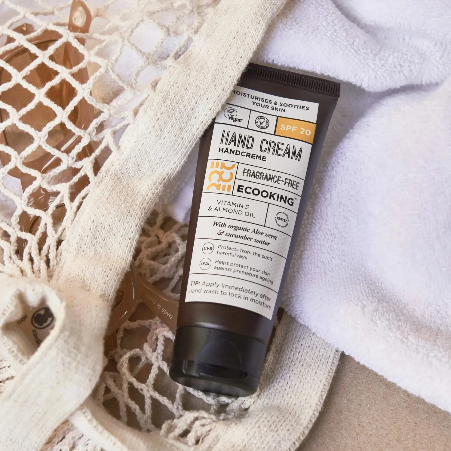 Ecooking Håndcreme SPF 20 håndcreme 75 ml parfumefri