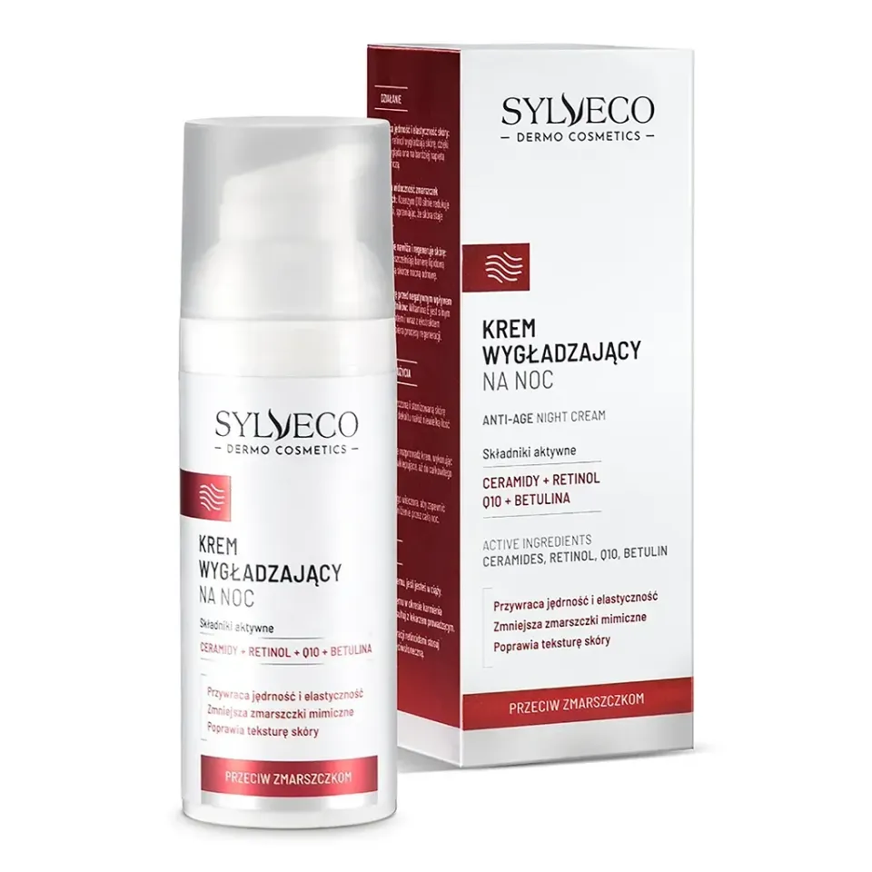 Sylveco Dermo udglattende natcreme til ansigt retinol