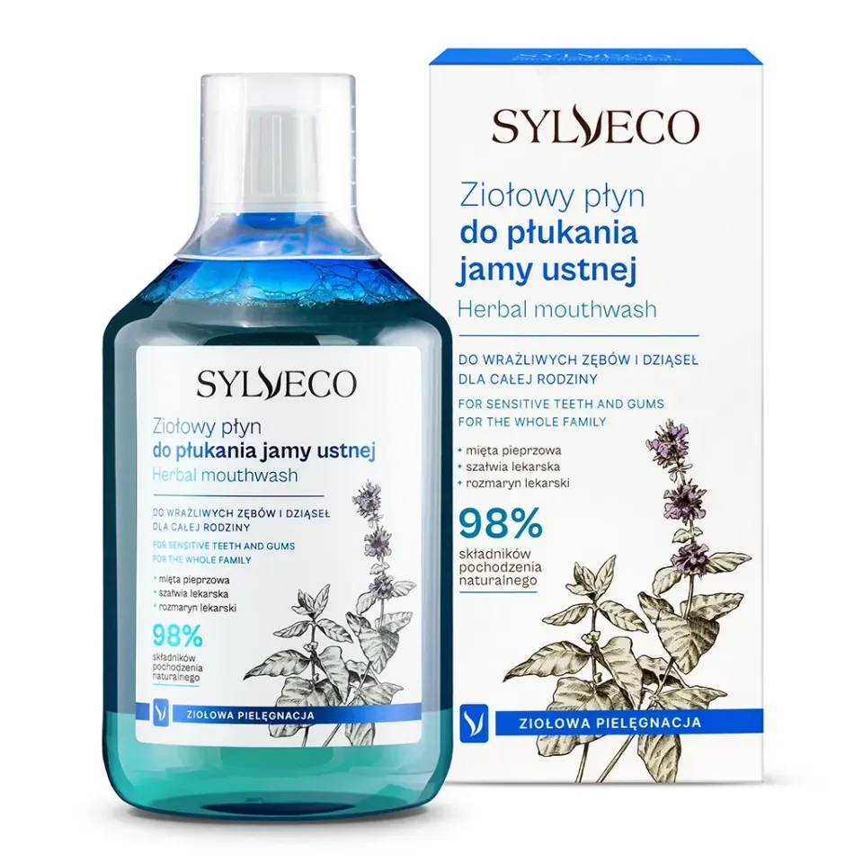 Sylveco urte mundskyl 500 ml salvie mynte