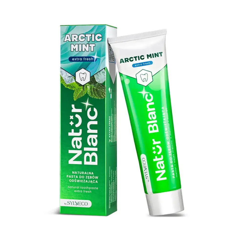 Sylveco Natur Blanc tandpasta Arctic Mint frisk mint