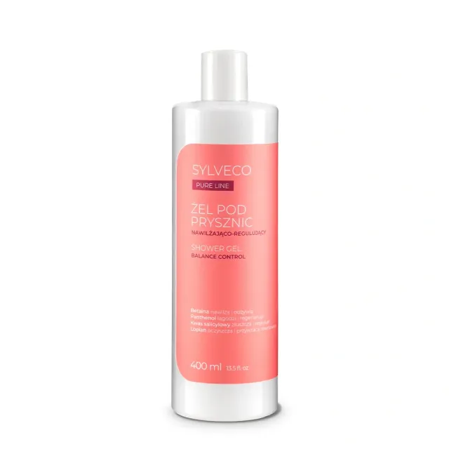 Sylveco Pure Line Fugtgivende showergel til fedtet hud