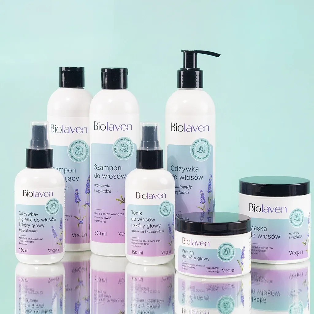 Sylveco Biolaven shampoo til alle hårtyper 300 ml