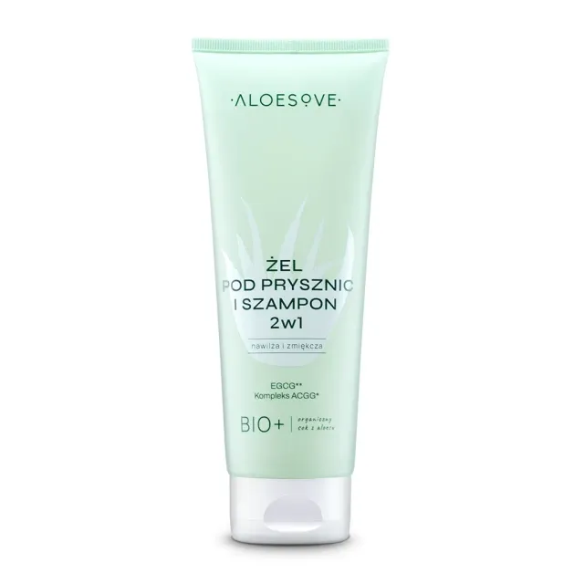 Sylveco Aloesove 2i1 shower gel shampoo aloe