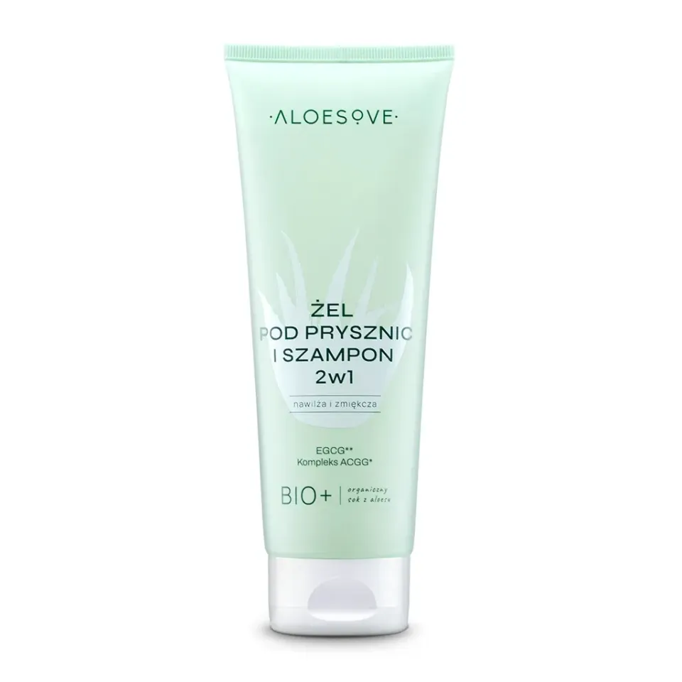 Sylveco Aloesove 2i1 shower gel shampoo aloe