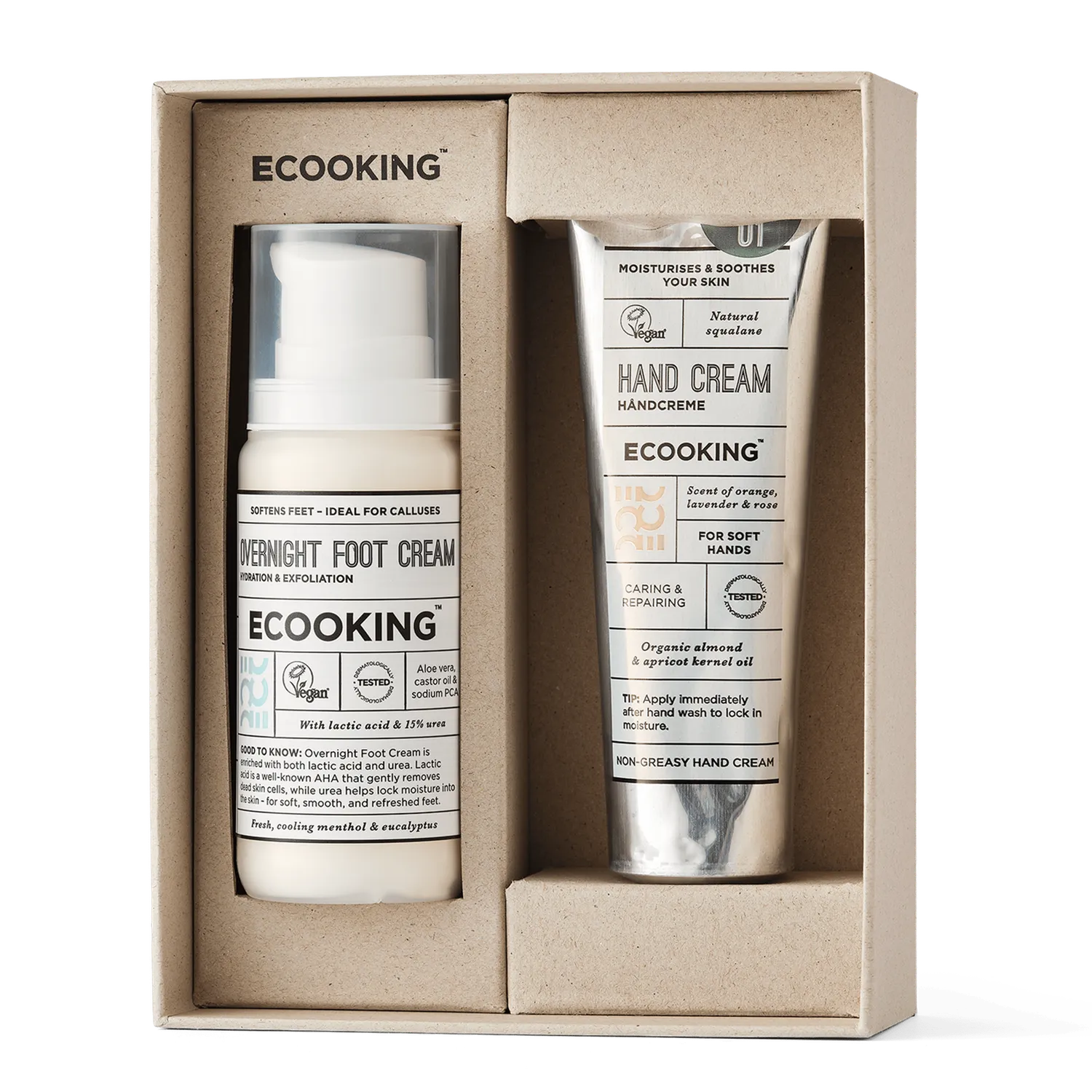 Ecooking Soft Hands & Feet gaveæske hånd- og fodcreme tør hud