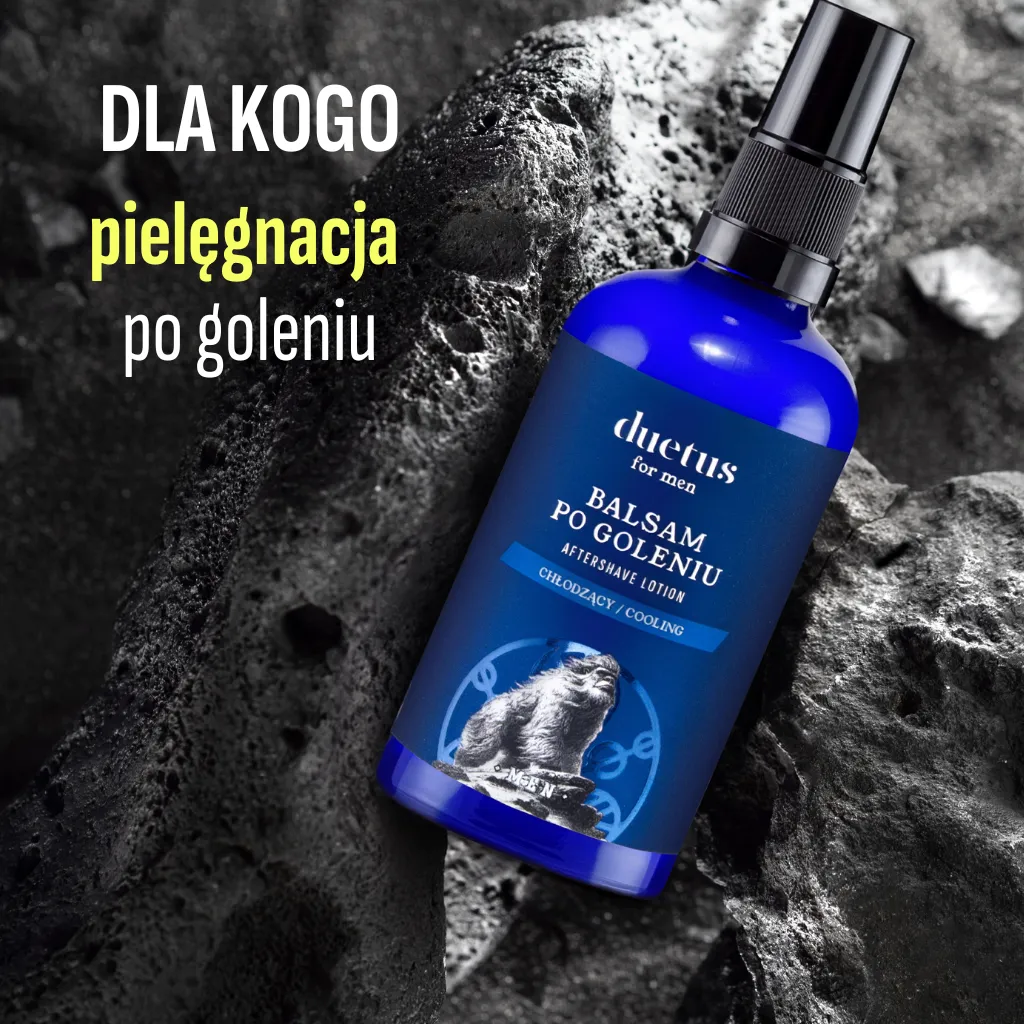 Duetus Men kølende aftershave balsam citrus