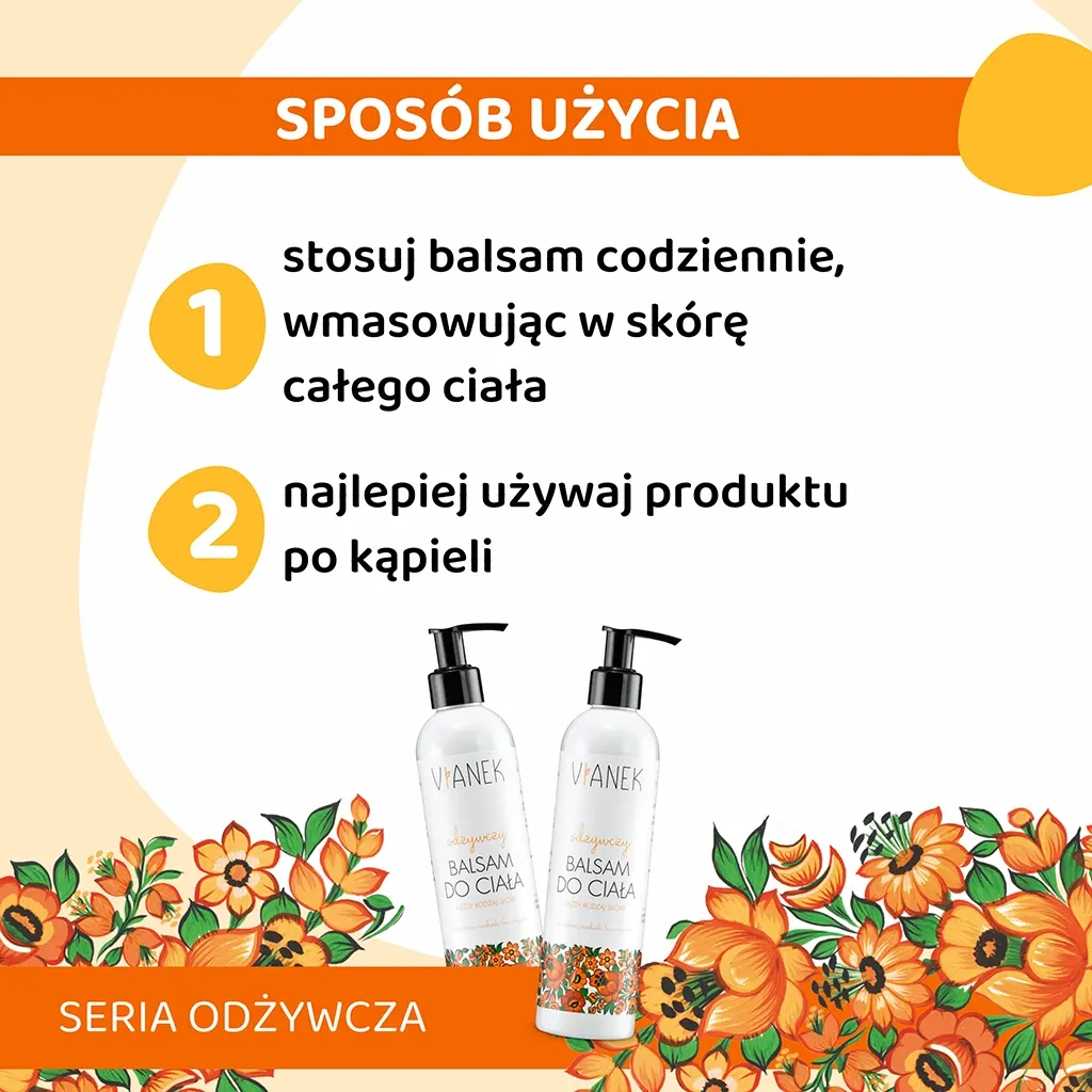 Sylveco Vianek Nærende bodylotion 300 ml honning