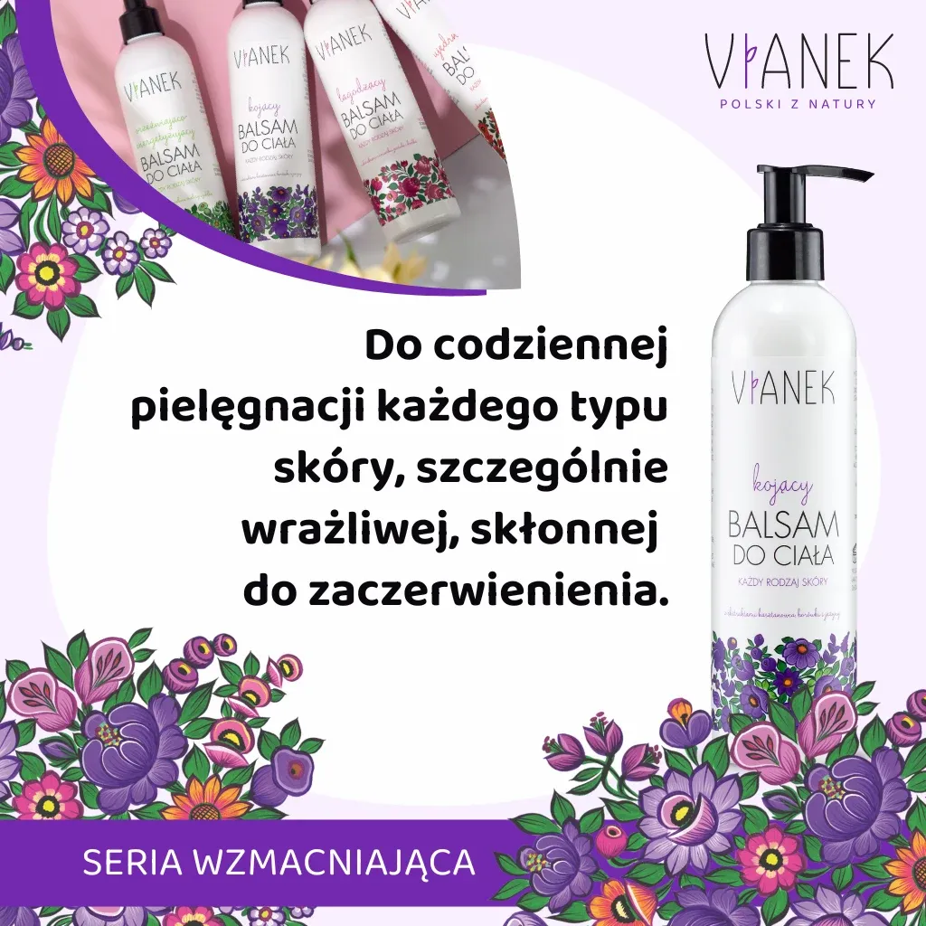 Sylveco Vianek kropsbalsam beroligende 300 ml rødme