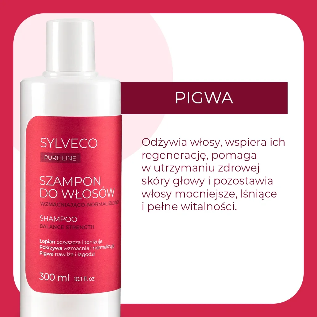 Sylveco Pure Line shampoo fedtet hår