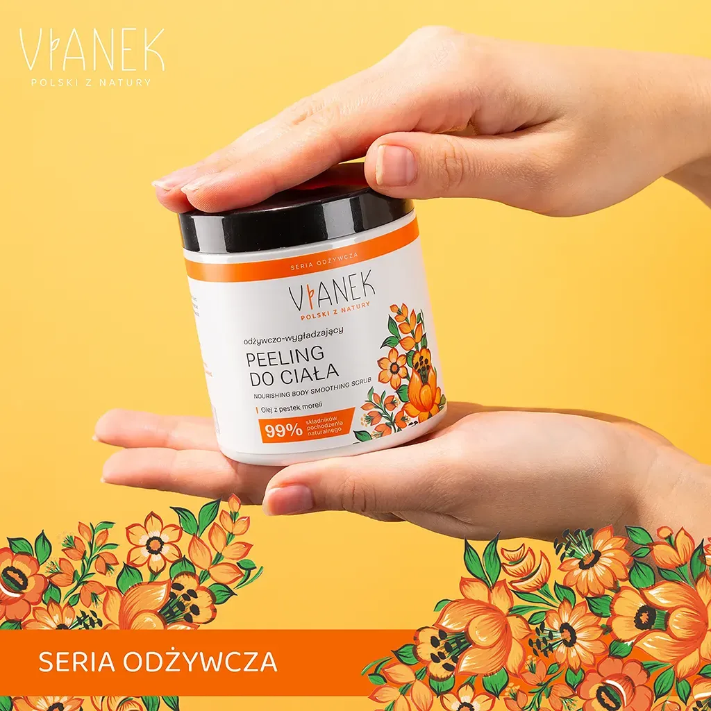 Sylveco Vianek Nærende bodyscrub abrikos sukker
