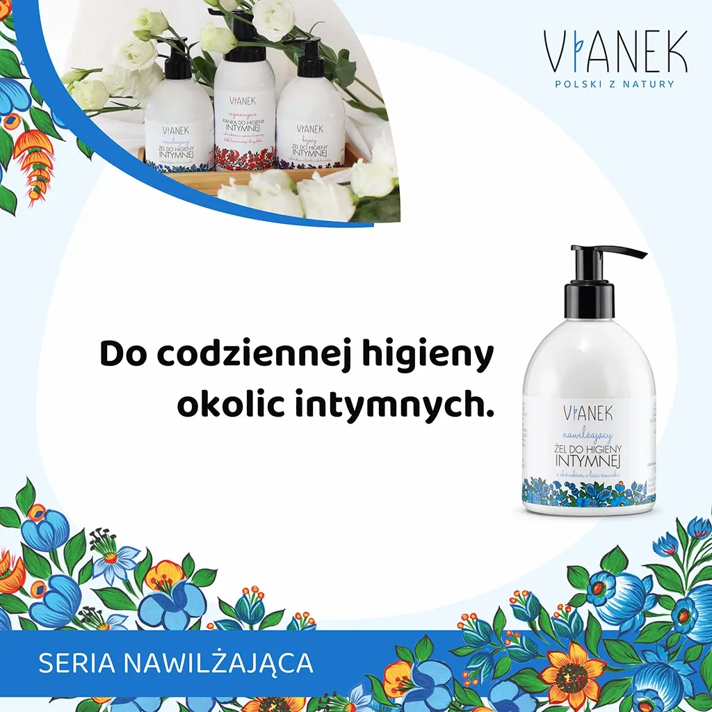 Sylveco Vianek intimvask gel fugtgivende mild