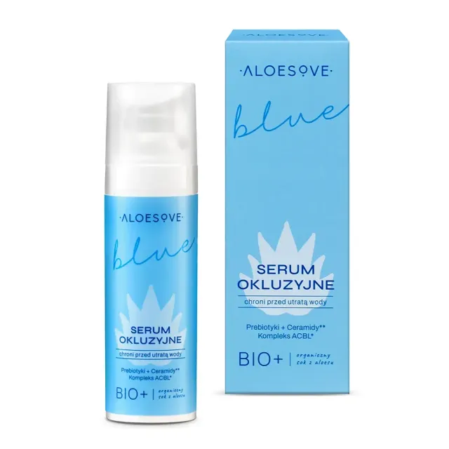 Aloesove Blue ansigtsserum okklusiv ceramid