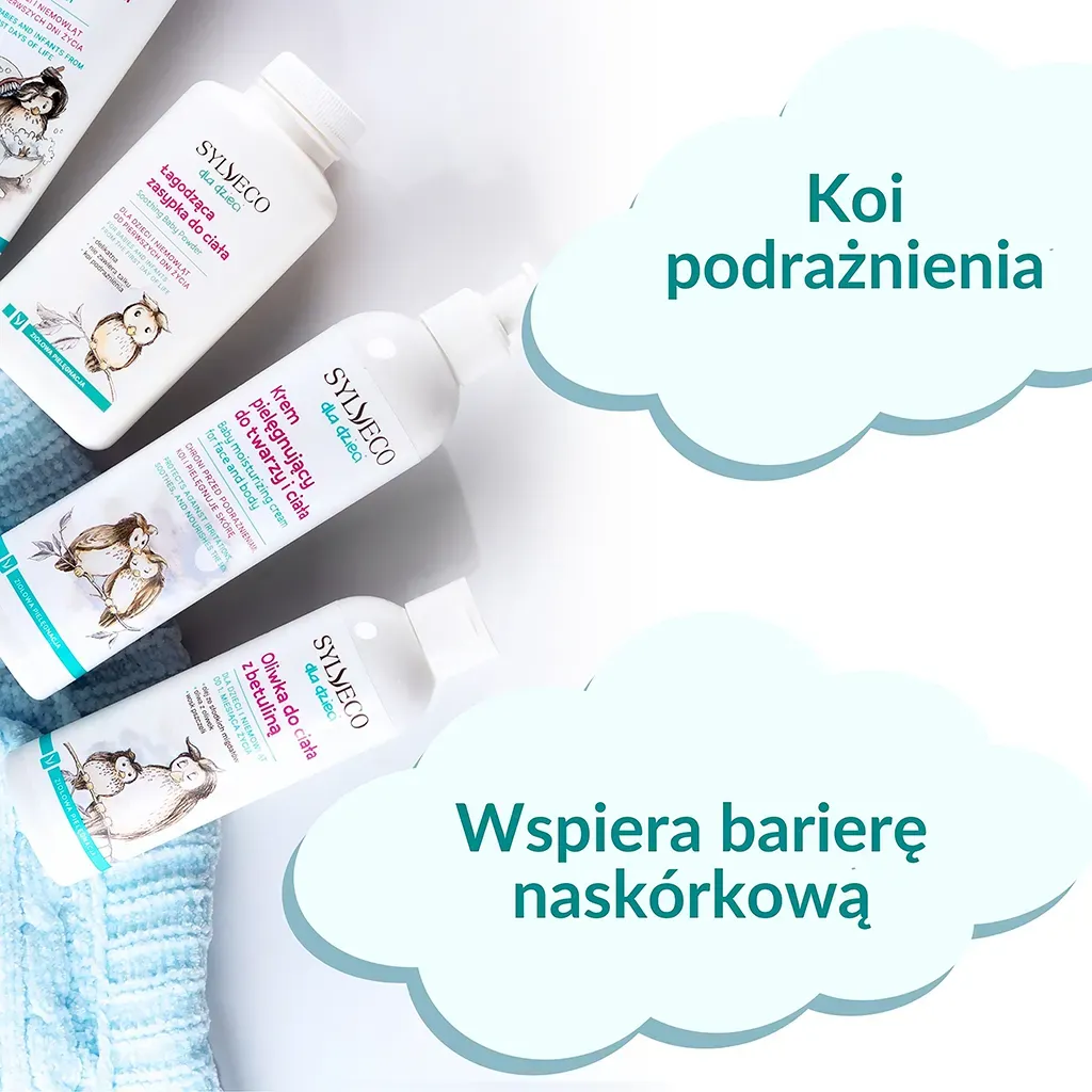 Sylveco Kids babyolie med betulin 200 ml uparfumeret