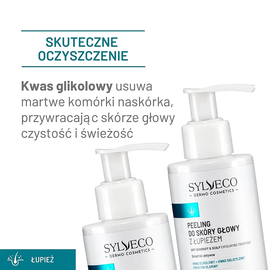 Sylveco Dermo peeling til hovedbund mod skæl