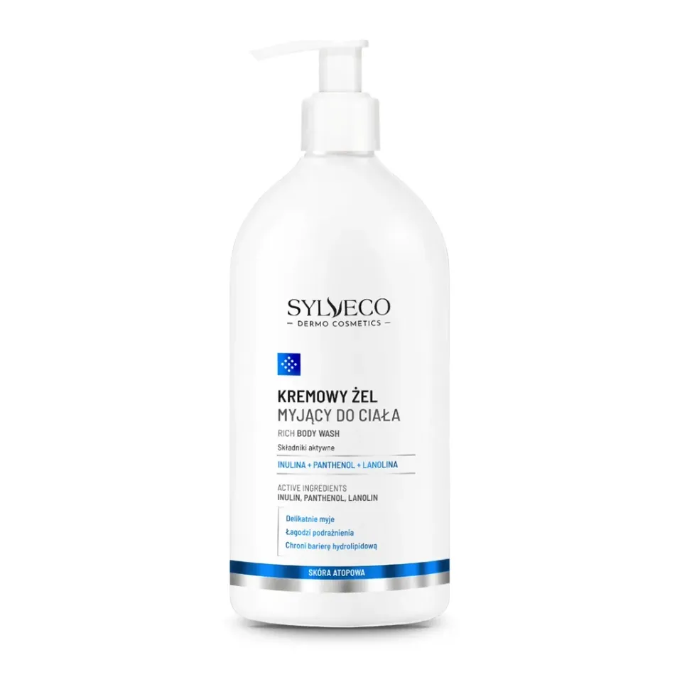 Sylveco Dermo cremet bodywash 1L til tør hud