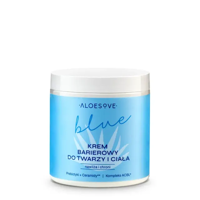 Aloesove Blue barrierecreme ansigt og krop aloe