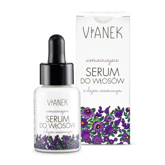 Vianek Styrkende hårserum 30 ml med mandelolie