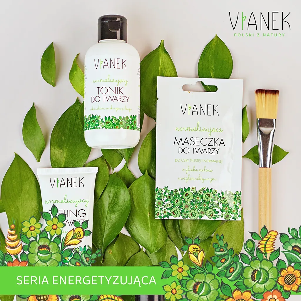 Vianek Normaliserende ansigtstoner fedtet hud 150 ml