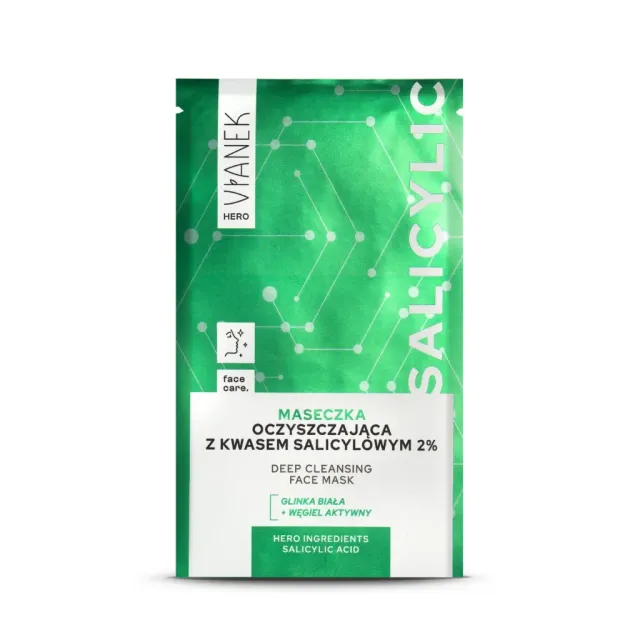 Sylveco Vianek Hero ansigtsmaske 10 ml salicylsyre