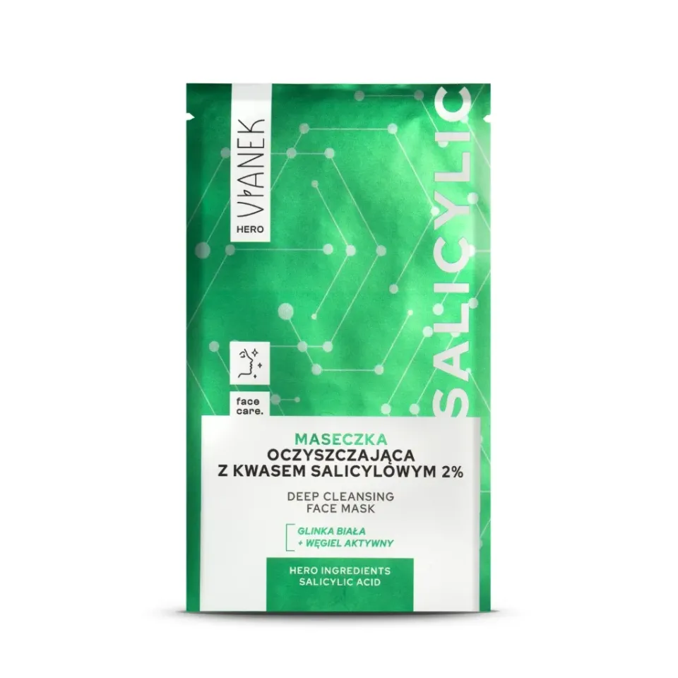 Sylveco Vianek Hero ansigtsmaske 10 ml salicylsyre