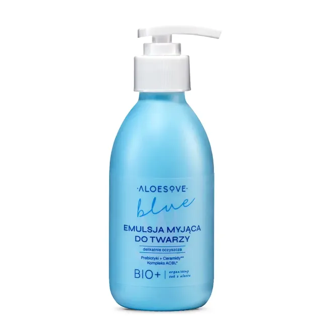 Sylveco Aloesove Blue renseemulsion tør hud