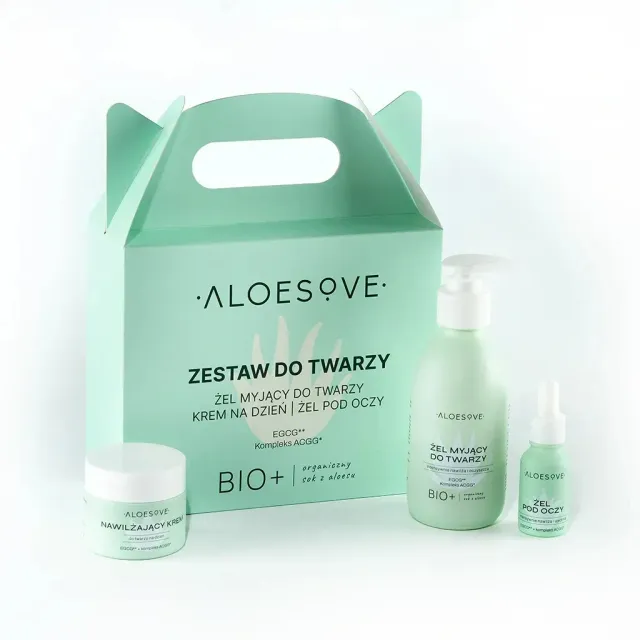 Sylveco Aloesove ansigtssæt aloe til alle hudtyper