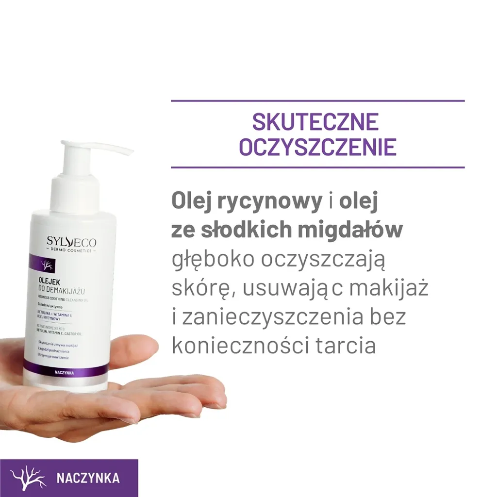 Sylveco Dermo renseolie til rødme og rosacea