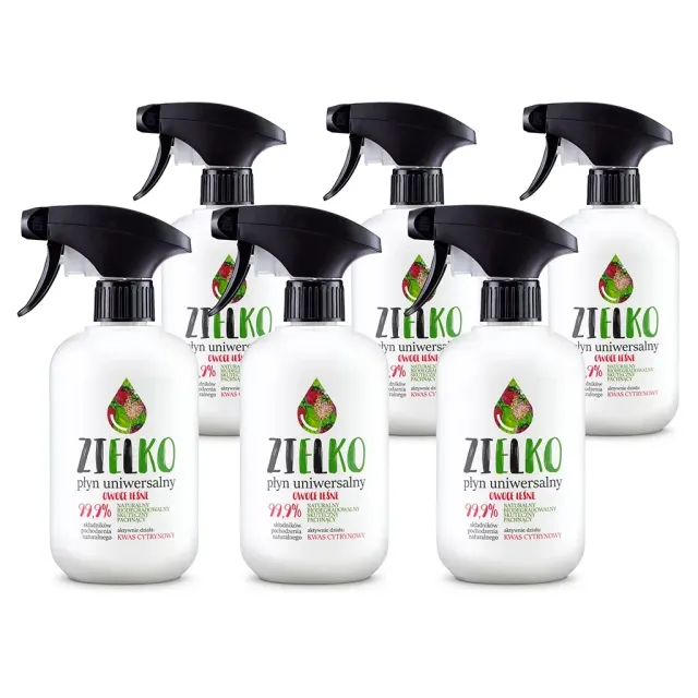 Zielko Universalrengøring spray 6x500 ml stribefri