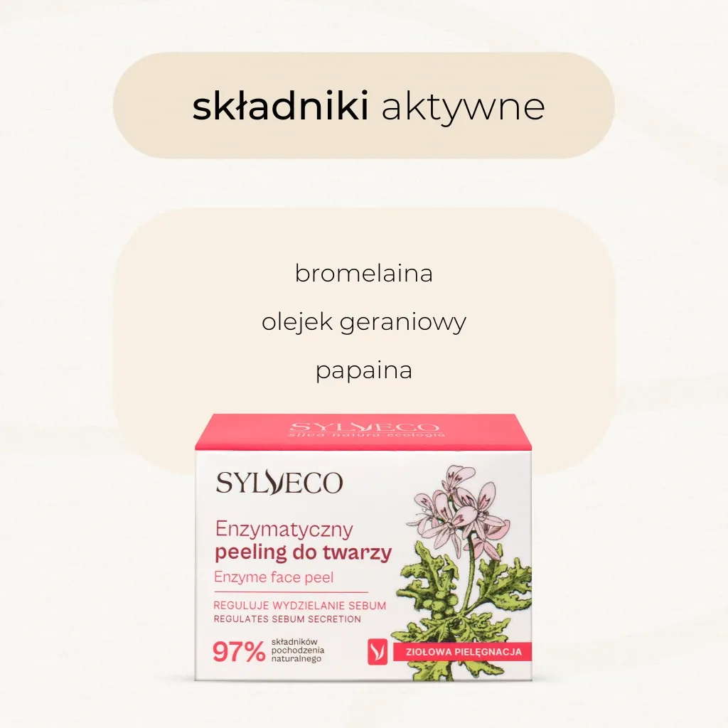 Sylveco Klassisk enzympeeling ansigt med papain