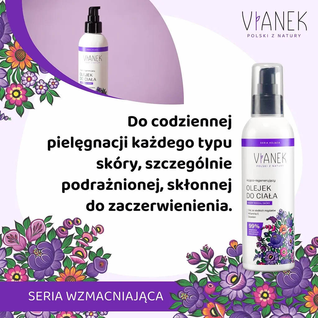 Sylveco Vianek kropsolie beroligende 200ml lavendel