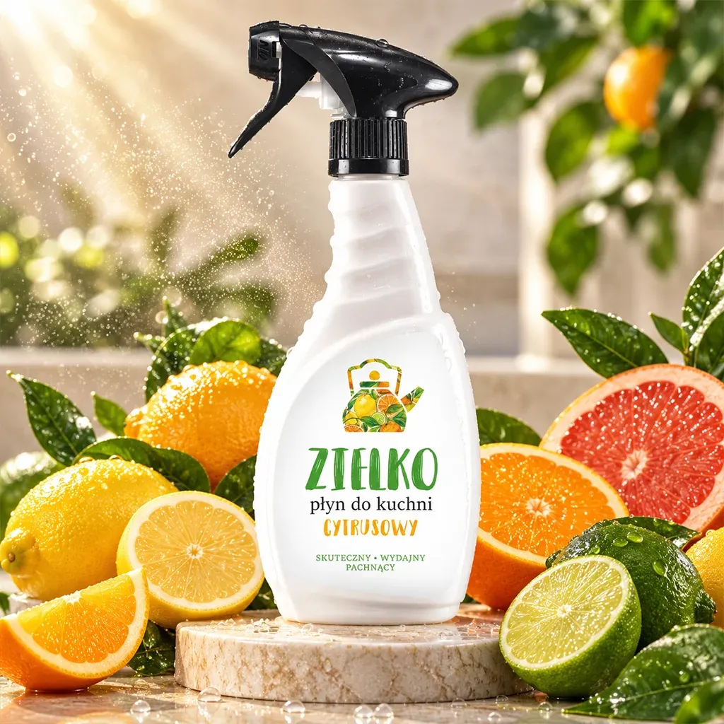 Zielko køkken spray citrus mod fedt