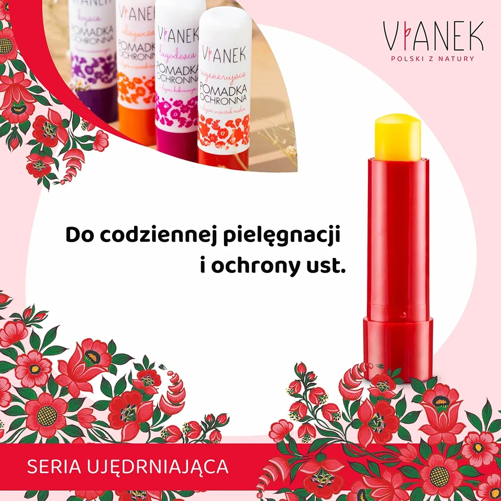 Sylveco Vianek Regenererende Læbepomade 4,6 g Frugt