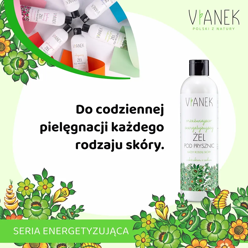 Sylveco Vianek forfriskende brusegel 300 ml