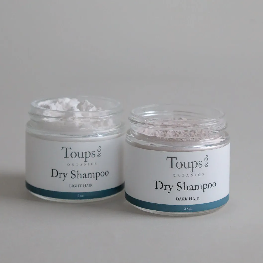 Toups Clean Hair Set tørshampoo light applikator