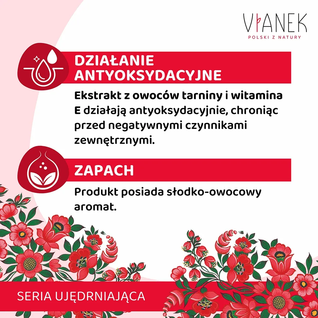 Vianek Revitaliserende rensemælk 150 ml E-vitamin