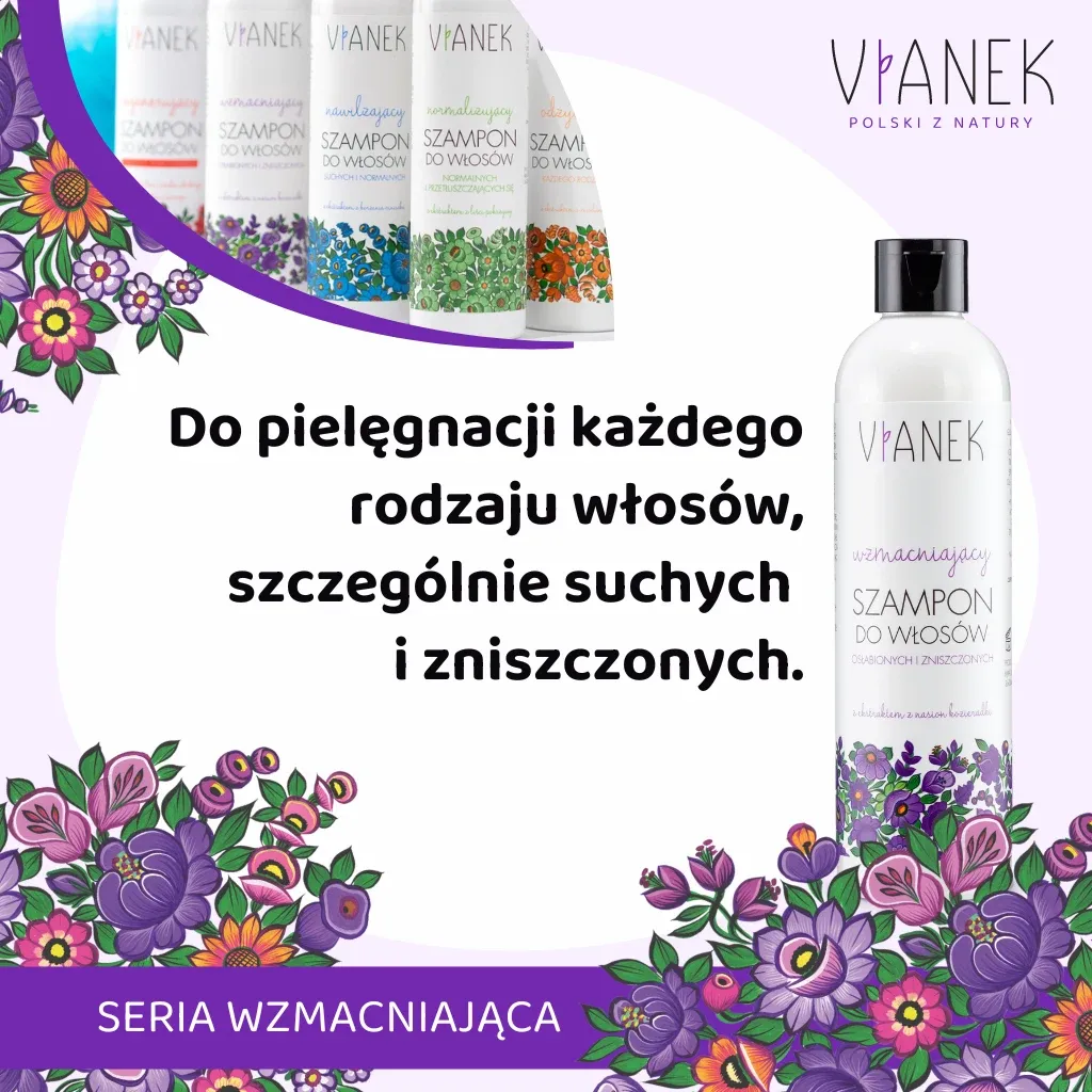 Vianek Styrkende Shampoo 300 ml til tørt hår
