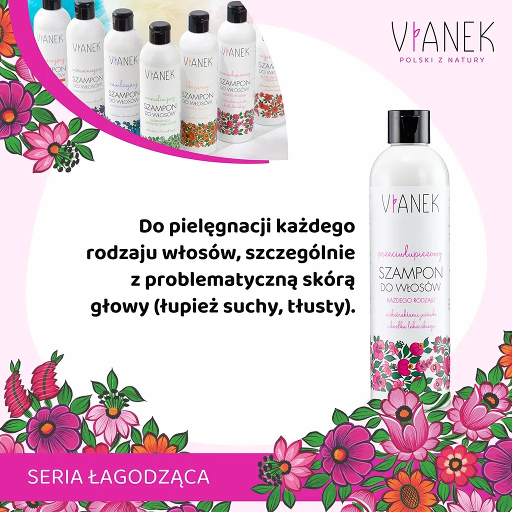 Sylveco Vianek Skælshampoo 300 ml mild