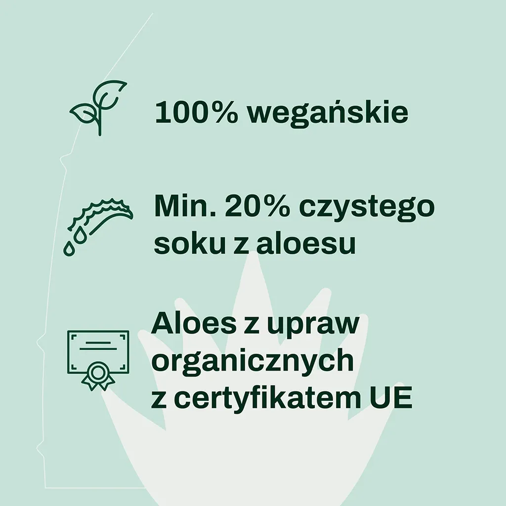 Sylveco Aloesove 2i1 shower gel shampoo aloe