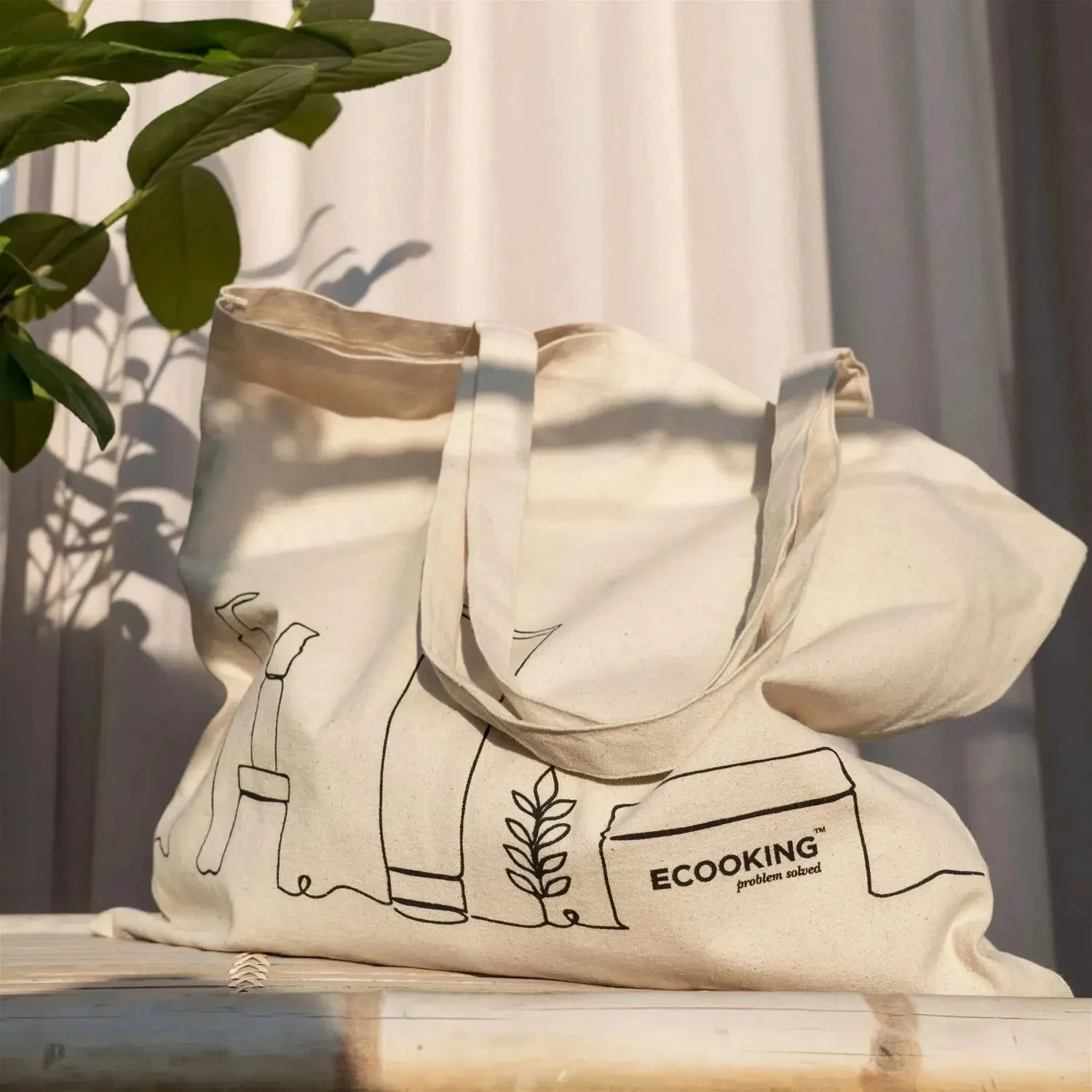 Ecooking Tote Bag 01 mulepose økologisk bomuld praktisk