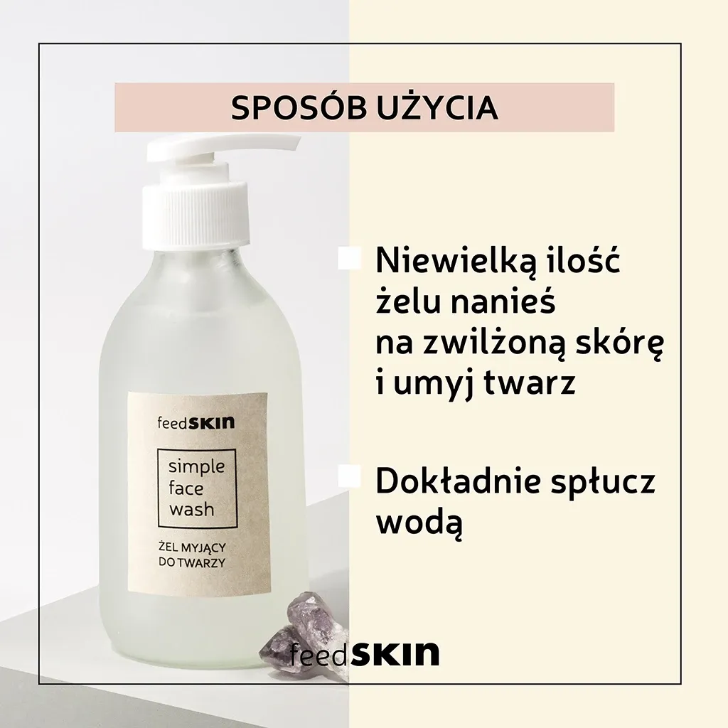 Sylveco Feedskin Simple Face Wash ansigtsrens sensitiv hud