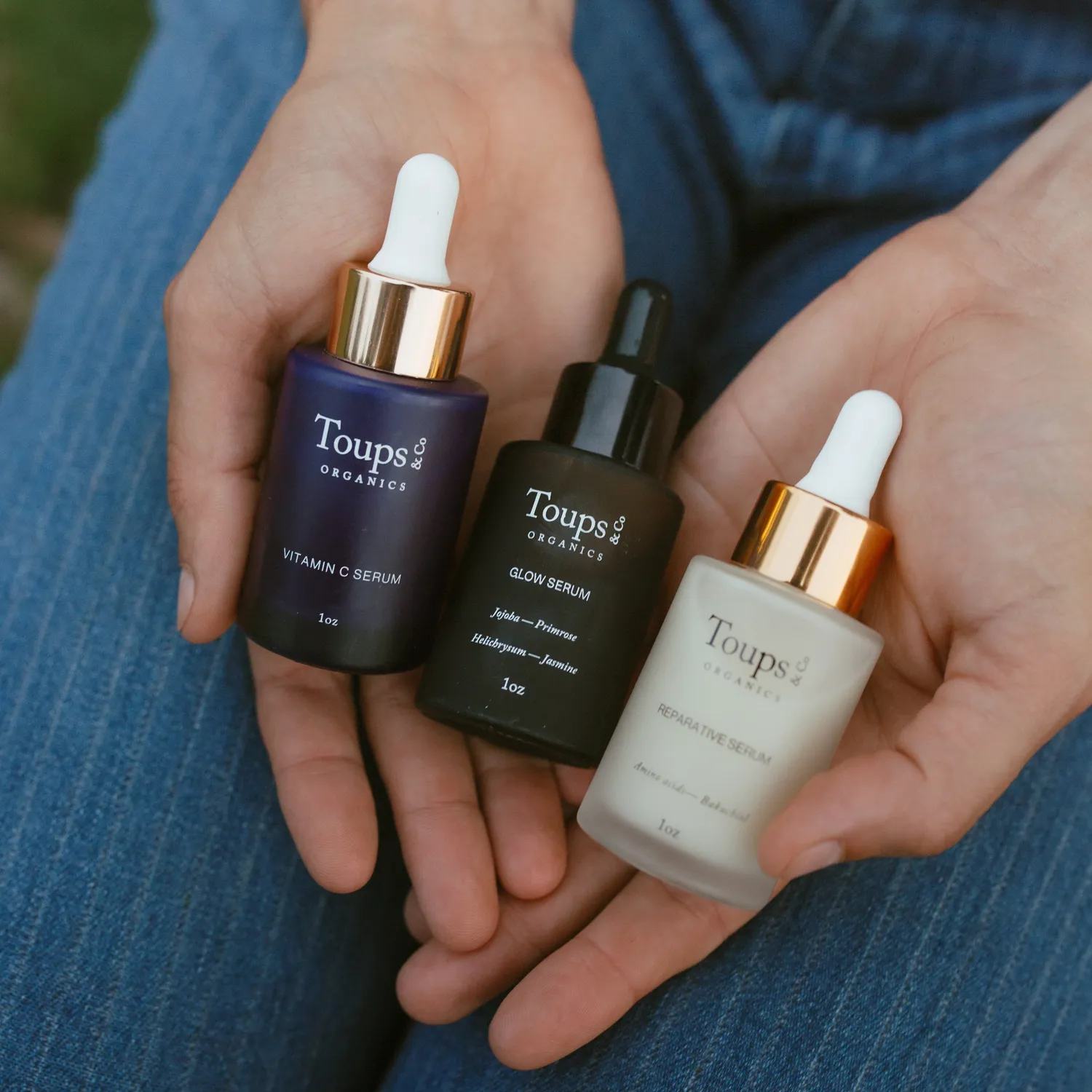 Toups and Co Clean Serum Set serum 3 stk C-vitamin