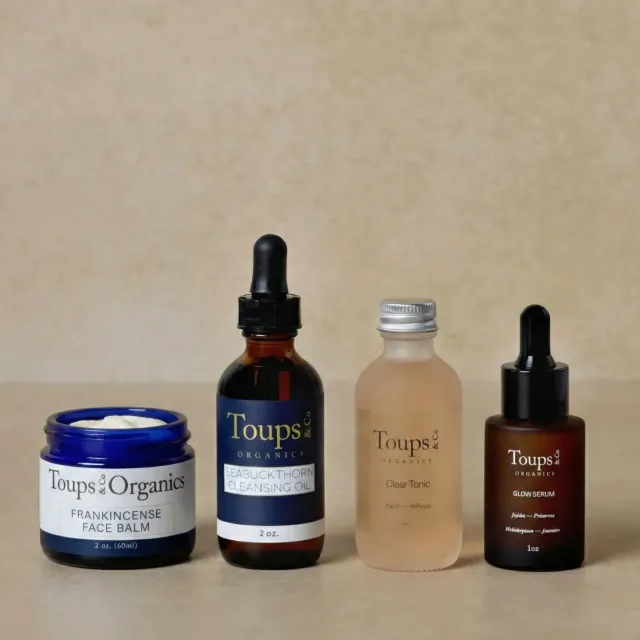 Toups and Co. Organics Complete ansigtssæt Clear