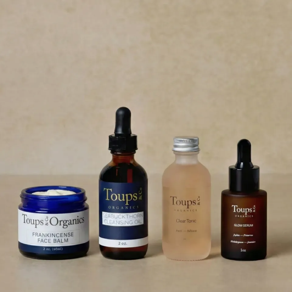 Toups and Co. Organics Complete ansigtssæt Clear