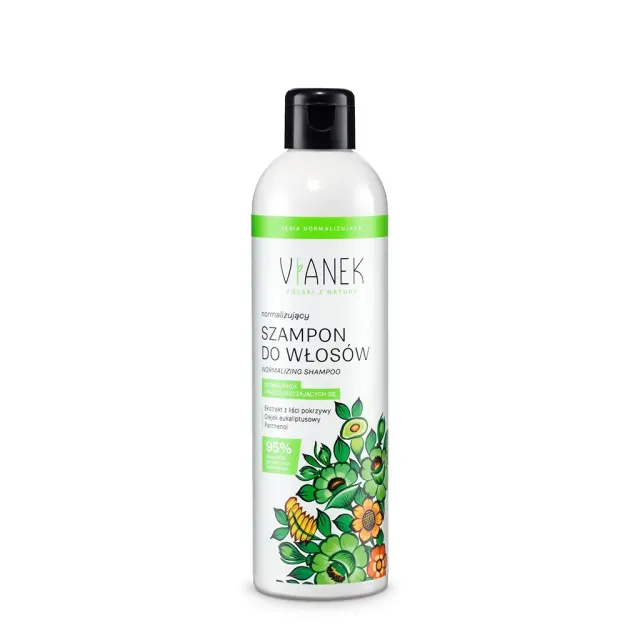 Vianek normaliserende shampoo 300 ml fedtet hår