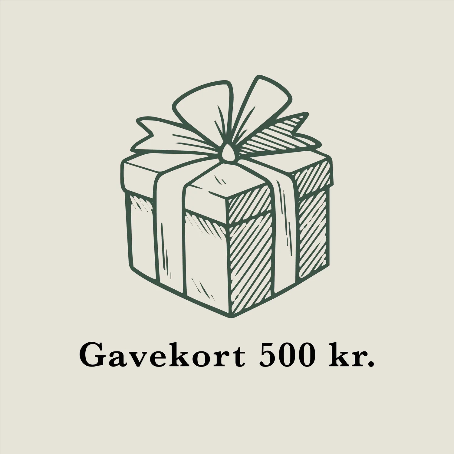 Ecooking Gavekort 350 kr digitalt gavekort hudpleje