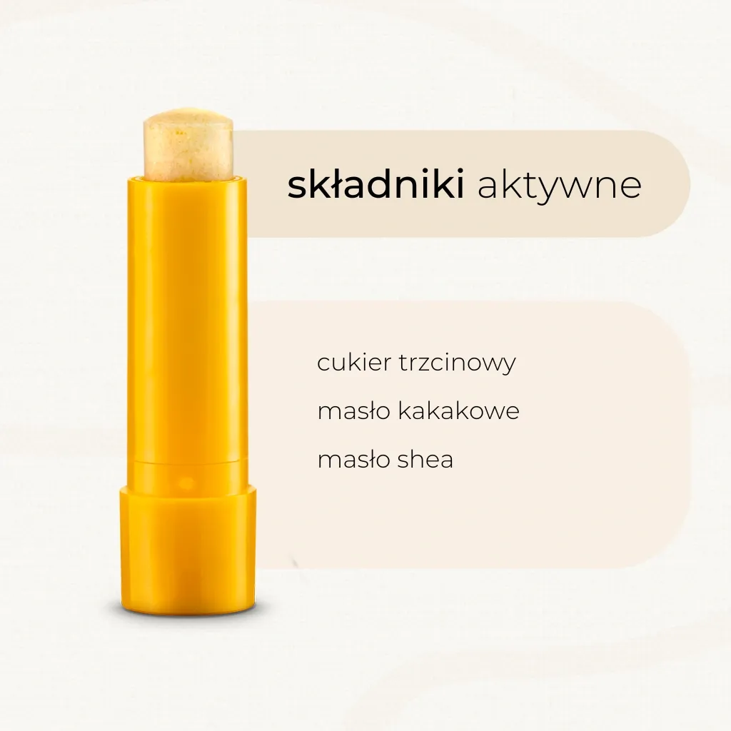 Sylveco nærende læbepomade med peeling 4,6 g